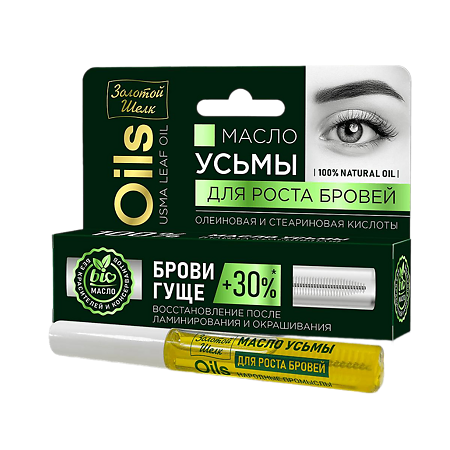 Изображение товара Золотой Шелк Масло Усьмы для роста бровей 7 мл 1 шт