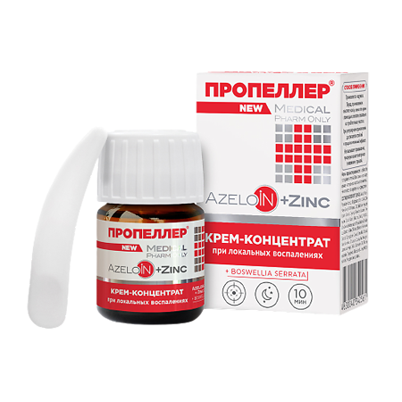 Изображение товара Пропеллер AzeloIN + Zinc Крем-концентрат 20 мл 1 шт