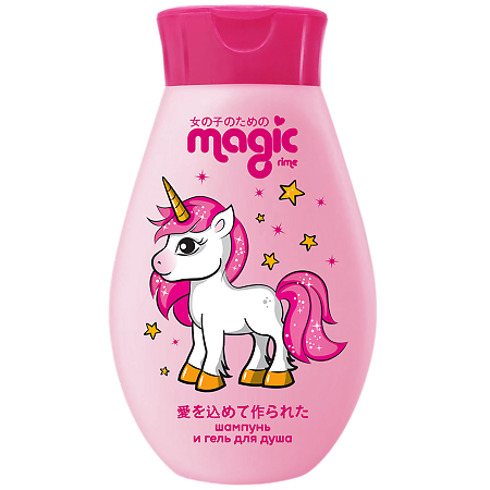 Изображение товара Магический 2 в 1 шампунь и гель для душа Мармеладная клубника для детей 250 мл