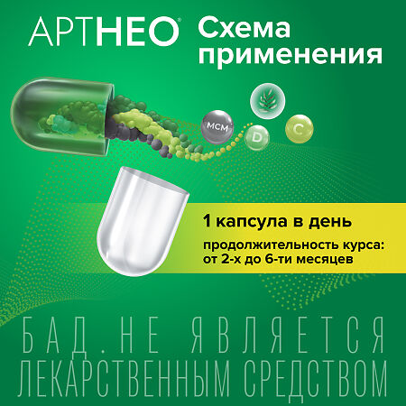 Артнео / Artneo капсулы массой 585 мг 30 шт