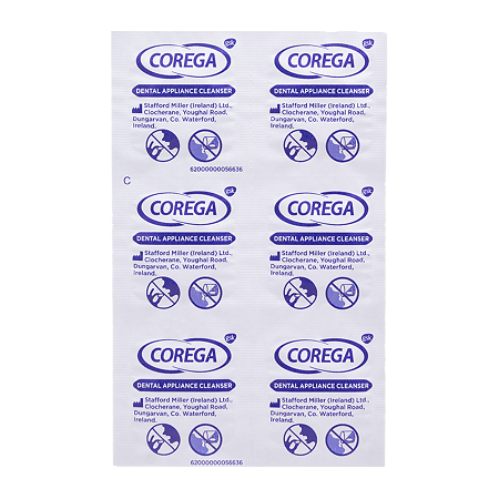 Корега Зубные капы и Ретейнеры таблетки для очищения 30 шт