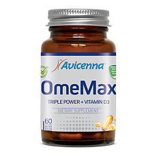 Купить Авиценна OmeMax ОмеМакс с витамином D3 капсулы массой 1721 мг 60 шт цена