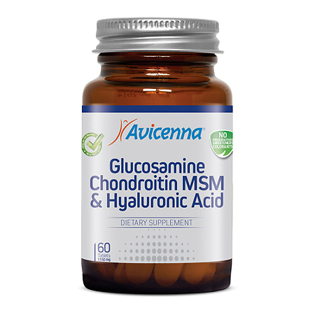 Авиценна Глюкозамин Хондроитин MSM таблетки массой 1150 мг 60 шт