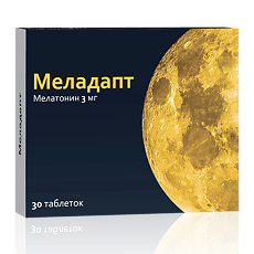 Купить Меладапт таблетки покрыт.плен.об. 3 мг 30 шт цена