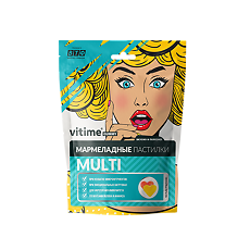 Купить Vitime Gummy Multi Мармеладные жевательные пастилки массой 5 г 15 шт цена