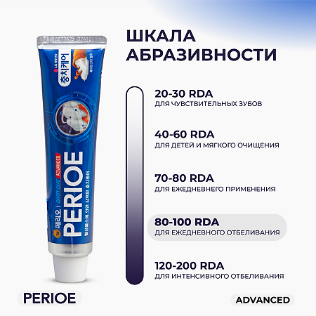Perioe Зубная паста Cavity Care Advanced для эффективной борьбы с кариесом 130 г 1 шт