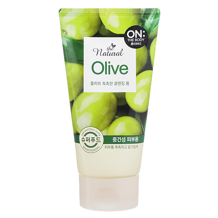 Пенка для умывания ON The Body Natural Olive с маслом оливы 120 г 1 шт