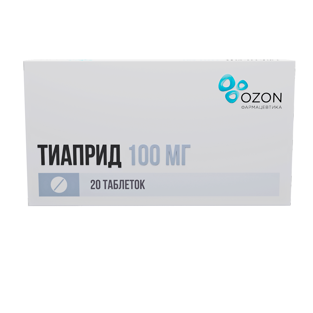 Тиаприд таблетки 100 мг 20 шт - купить, цена и отзывы, Тиаприд таблетки 100  мг 20 шт инструкция по применению, дешевые аналоги, описание, заказать в  Москве с доставкой на дом