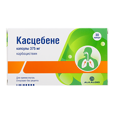 Купить Касцебене капсулы 375 мг 30 шт цена