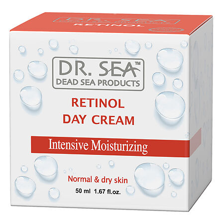 Dr.Sea Интенсивный увлажняющий крем для лица с Ретинолом для нормальной и сухой кожи 50 мл 1 шт