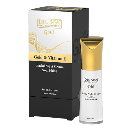 Изображение товара Dr.Sea Ночной питательный крем для лица с золотом и витамином Е 50 мл 1 шт