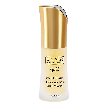 Dr.Sea Сыворотка для лица с золотом и витамином Е- эффект сияющей кожи 30 мл 1 шт