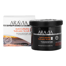 Купить Aravia Organic Антицеллюлитный скраб с вулканической глиной Anti-Cellulite Vulcanic Scrub 550 мл 1 шт цена