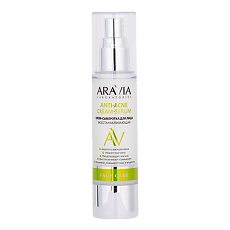 Купить Aravia Laboratories Крем-сыворотка для лица восстанавливающая Anti-Acne Cream-Serum 50 мл 1 шт цена