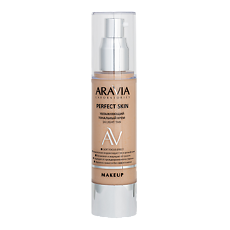 Купить Aravia Laboratories Тональный крем увлажняющий 14 Light Tan Perfect Skin 50 мл 1 шт цена