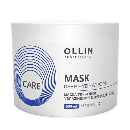 Изображение товара Ollin Prof Care Маска глубокое увлажнение для волос 500 мл 1 шт