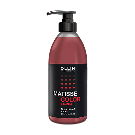 Изображение товара Ollin Prof Matisse Color Тонирующая маска для волос Гранат 300 мл 1 шт