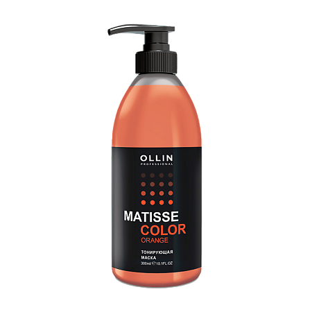Ollin Prof Matisse Color Тонирующая маска для волос Оранж 300 мл 1 шт