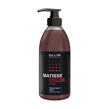 Ollin Prof Matisse Color Тонирующая маска для волос Рубин 300 мл 1 шт