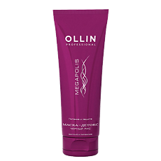 Купить Ollin Prof Megapolis Маска-детокс для волос на основе черного риса 250 мл 1 шт цена