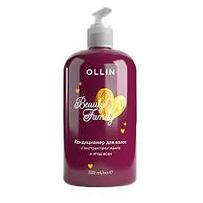 Купить Ollin Beauty Family Кондиционер для волос с экстрактами манго и ягод асаи 500 мл 1 шт цена