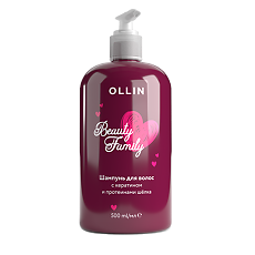 Купить Ollin Beauty Family Шампунь для волос с кератином и протеинами шелка 500 мл 1 шт цена