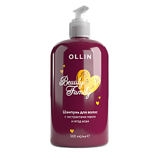 Купить Ollin Beauty Family Шампунь для волос с экстрактами манго и ягод асаи 500 мл 1 шт цена