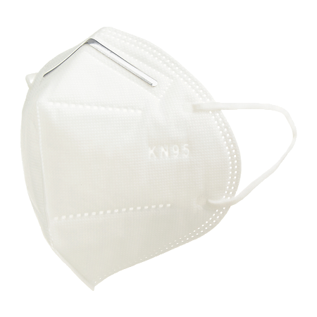 Маска-респиратор защитная KN95 одноразовая белая 50 шт