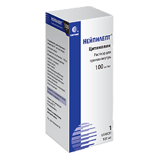 Изображение товара Нейпилепт раствор для приема внутрь 100 мг/мл 100 мл 1 шт