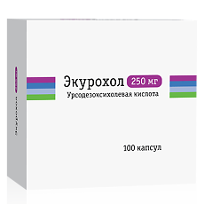 Изображение товара Экурохол капсулы 250 мг 100 шт
