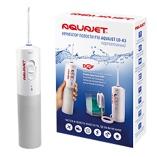 Купить Ирригатор для полости рта портативный Little Doctor LD-A3 AquaJet серый 1 шт цена