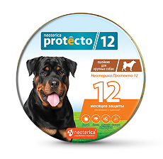Купить Неотерика Протекто (Neoterica Protecto) Ошейник для крупных собак 2 шт. цена