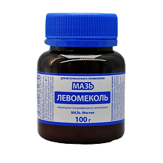 Купить Левомеколь мазь для животных банка 100 г (вет) цена