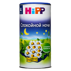 Купить Чай Хипп Спокойной ночи с 4 месяцев 200 г 1 шт цена