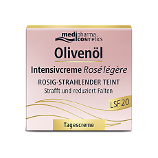Купить Medipharma Cosmetics Olivenol Крем для лица интенсив Роза дневной легкий SPF20 50 мл 1 шт цена