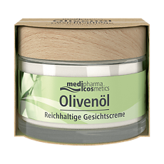 Купить Medipharma Cosmetics Olivenol Крем для лица обогащенный 50 мл 1 шт цена