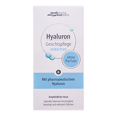 Купить Medipharma Cosmetics Hyaluron Крем для лица для чувствительной кожи 50 мл 1 шт цена
