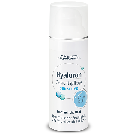Medipharma Cosmetics Hyaluron Крем для лица для чувствительной кожи 50 мл 1 шт