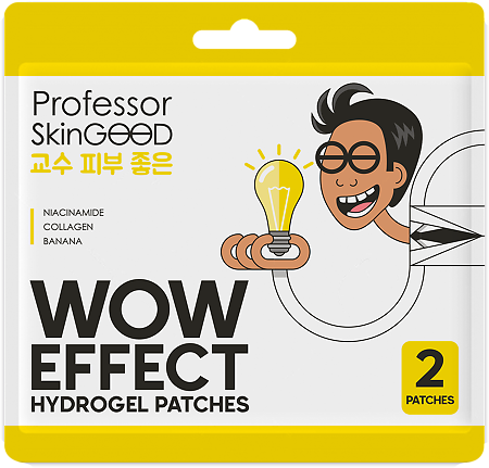 Professor SkinGOOD Гидрогелевые патчи для глаз Wow Effect Hydrogel Patches, 2 шт