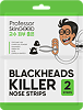 Professor SkinGOOD Полоски для носа Blackheads Killer Nose Strips, 2 шт