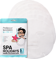 Изображение товара Professor SkinGOOD Увлажняющие маски Морское СПА Spa Holidays Marine Collagen Mask Pack 7 шт