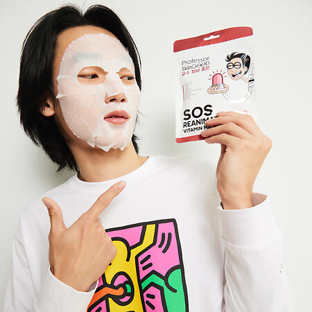 Professor SkinGOOD Анти-стресс маски Фантастическое Питание SOS Reanimation Vitamin Mask Pack 7 шт