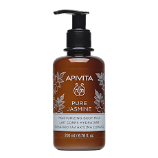 Купить Apivita Pure Jasmine Молочко для тела Чистый Жасмин с эфирными маслами 200 мл 1 шт цена