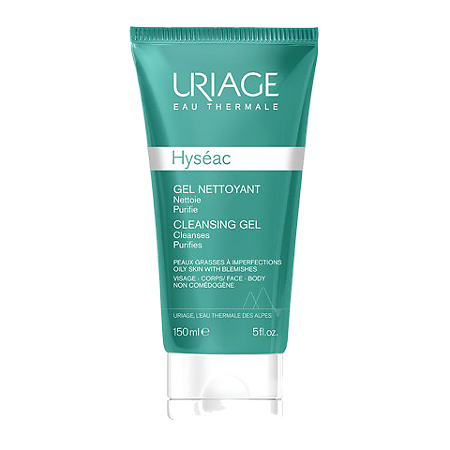 Uriage Hyseac/Исеак Гель очищающий для лица 150 мл 2 шт