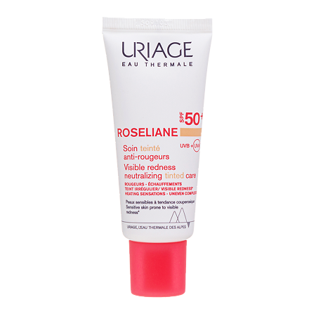 Uriage Roseliane CC Крем против покраснений с тональным эффектом SPF50 40 мл 1 шт