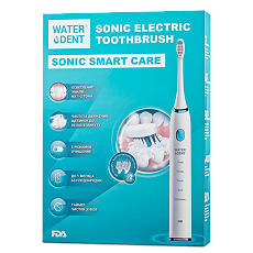Купить WaterDent Зубная щетка электрическая Sonic Smart Care звуковая 1 шт цена
