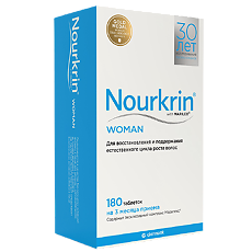 Купить Nourkrin Woman таблетки для женщин по 0,504 мг 180 шт цена
