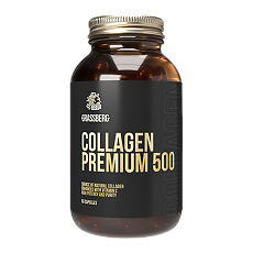 Купить Grassberg Collagen Premium 500 Коллаген Премиум 500мг + Вит С 40мг капсулы массой 680 мг 60 шт цена