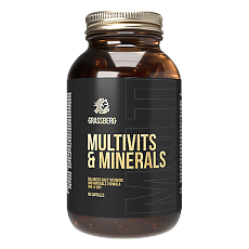 Изображение товара Grassberg Multivits & Minerals Мультивитамины и Минералы капсулы массой 1682 мг 60 шт
