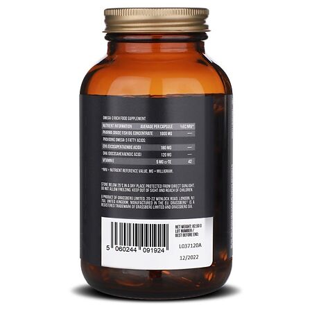 Grassberg Omega-3 Value 30% 1000 мг капсулы массой 1375 мг 90 шт
